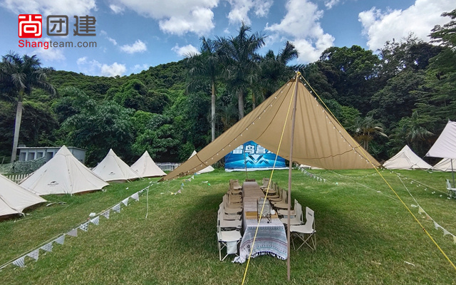 周末露營團建，輕松一夏